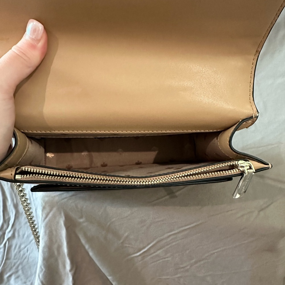 Kate Spade Black, White, and Tan Crossbody Bag - Picture 5 of 5